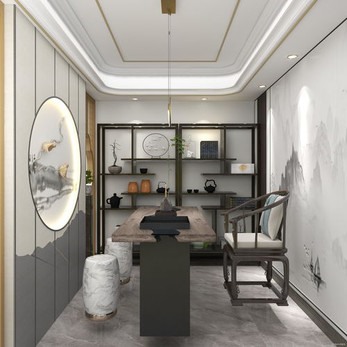 180平中式现代别墅豪宅装修效果案例 传统与现代元素的碰撞新中式别墅装修实景图赏析 土巴兔家居室内装修设计效果图